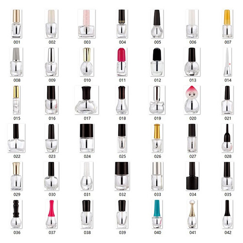 15ml Amber Nail Polish Bottle(images 12)