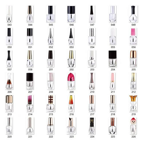 15ml Amber Nail Polish Bottle(images 13)