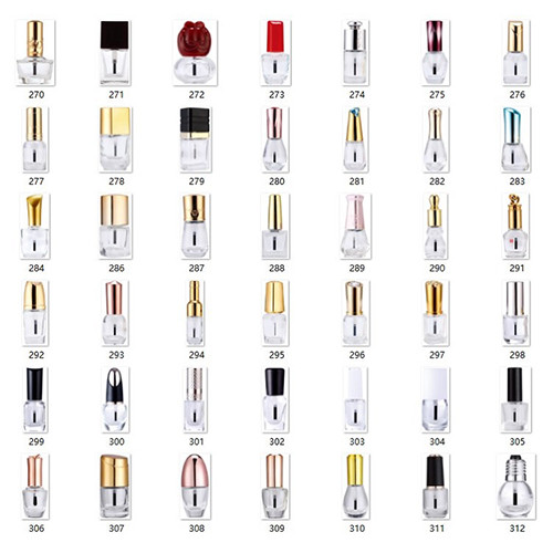15ml Amber Nail Polish Bottle(images 15)
