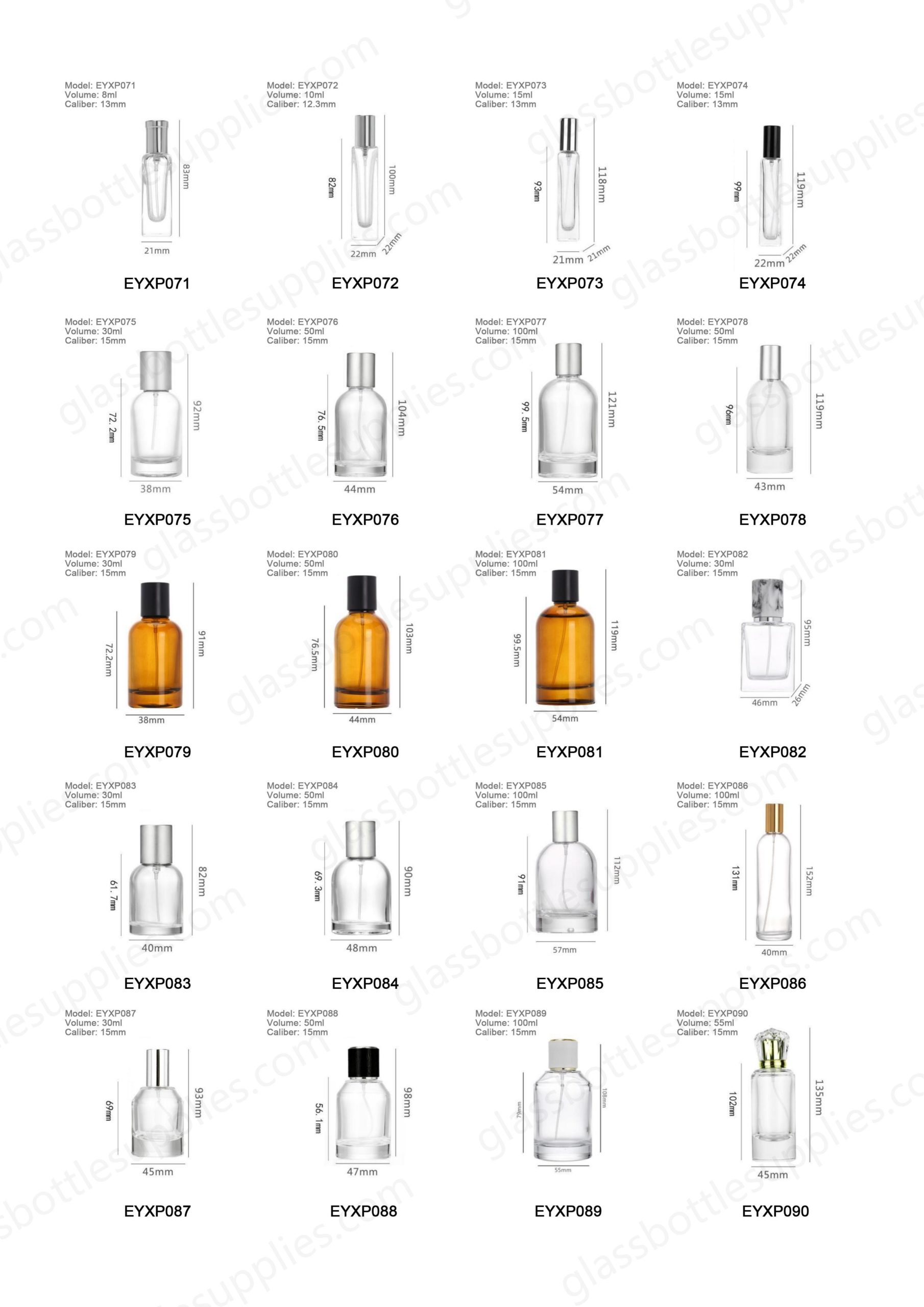 Flacons de parfum transparents de 10 ml（images 9）