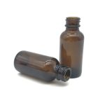 Flacone Boston da 1 oz color ambra con tappo contagocce