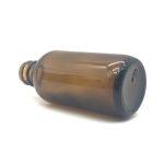 Flacon Boston ambré de 2 oz avec bouchon compte-gouttes