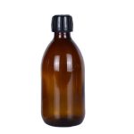 250mlアンバーシロップボトル