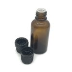 Frascos de óleo essencial âmbar de 30 ml