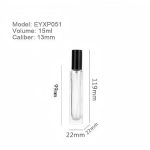 Flacons de parfum transparents de 10 ml