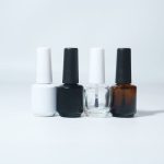 Flacon de vernis à ongles ambré de 15 ml