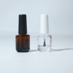 Flacon de vernis à ongles ambré de 15 ml