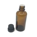 Flacons d'huile essentielle ambrés de 50 ml