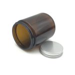 Bocaux en verre ambré de 250 ml