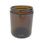 Bocaux en verre ambré de 250 ml