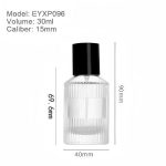 Flacons de parfum transparents de 30 ml