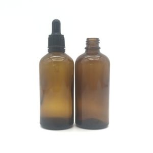 Flacons d'huile essentielle ambrés de 100 ml