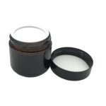 Pots en verre ambré de 60 ml