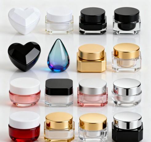 Ingénierie stratégique et sélection des matériaux pour les petits pots en verre ronds - Pot en verre de 5 ml (images 1)