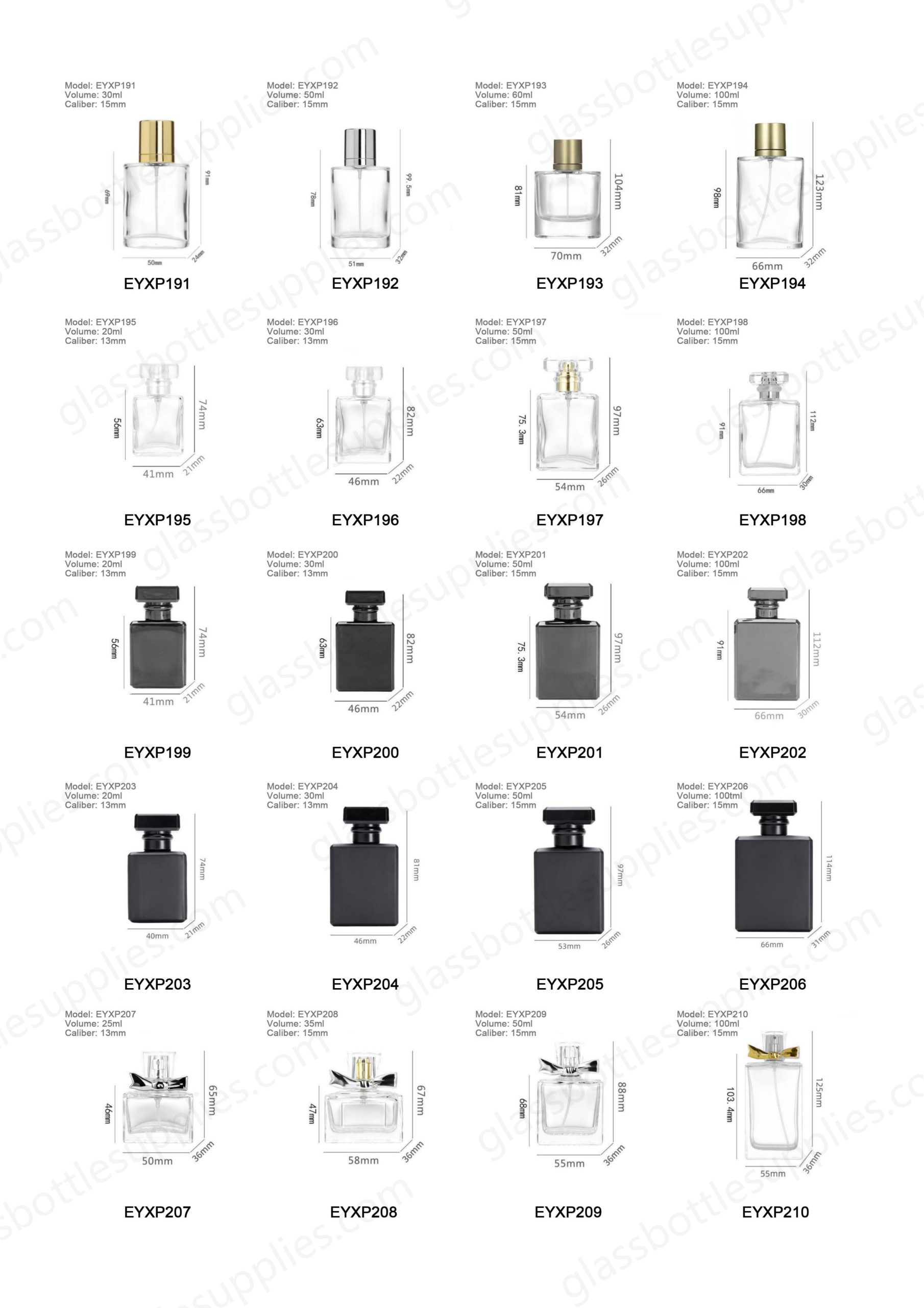 50ml Clear Perfume Bottles（images 5）