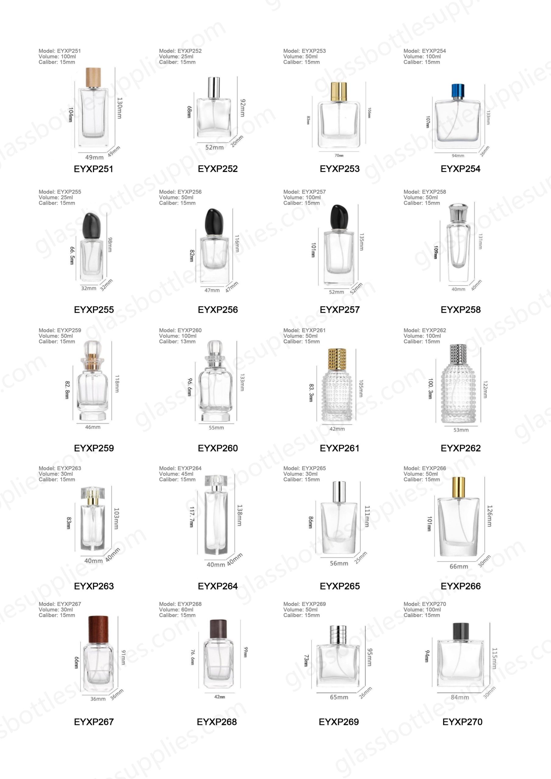50ml Clear Perfume Bottles（images 4）