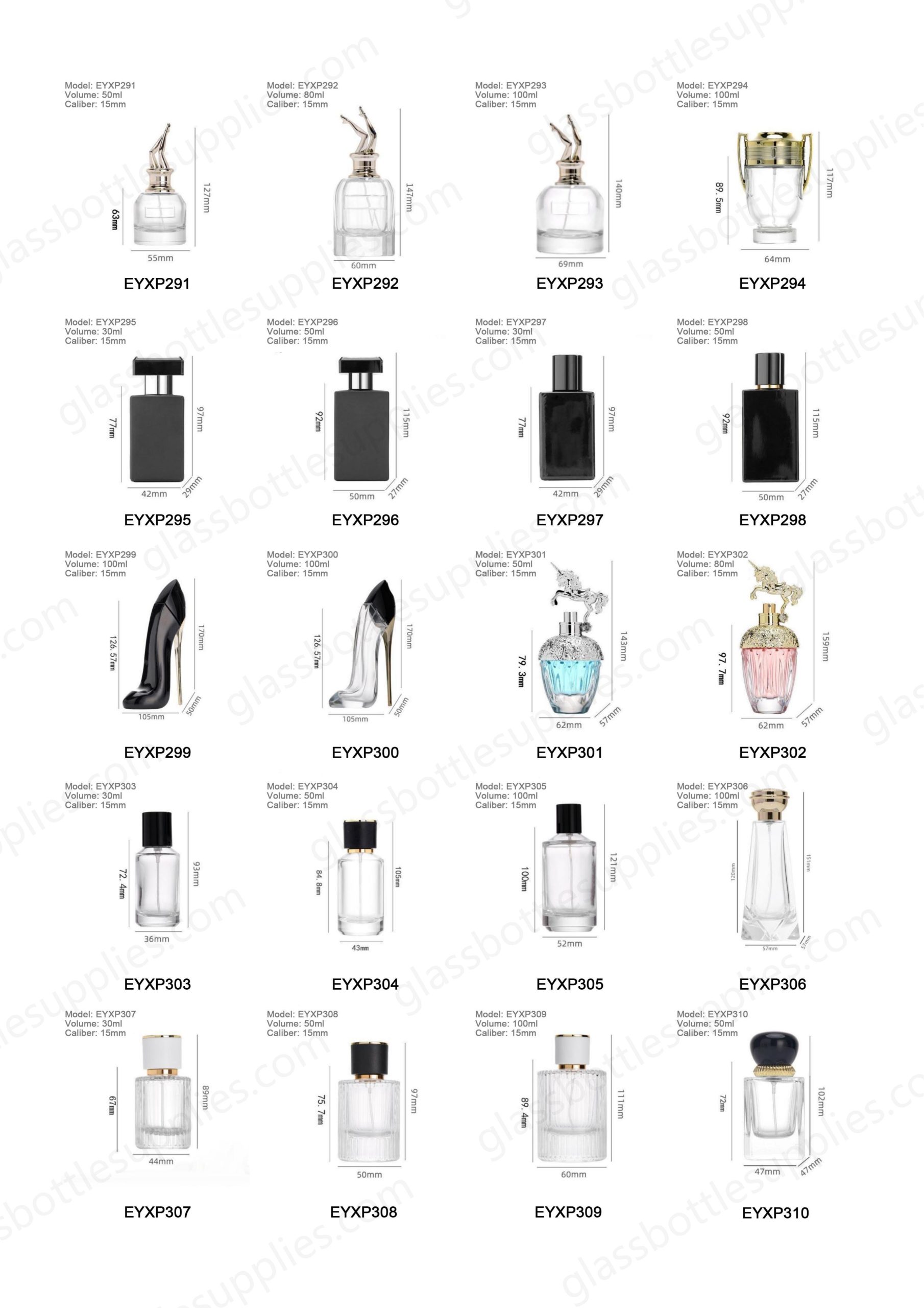 100ml Clear Perfume Bottles（images 3）