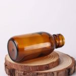 ขวดน้ำเชื่อมสีอำพัน 100 มล.