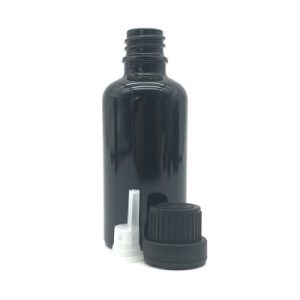 Flacons d'huile essentielle 50ml noir