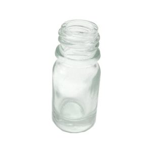 Frascos de óleo essencial transparentes de 5 ml