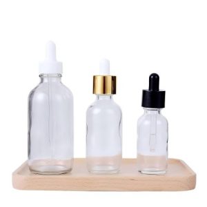 Damlalıklı kapaklı 16oz Şeffaf Boston Şişe