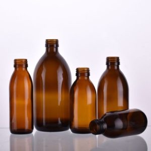 500ml Amber Syrup Bottle