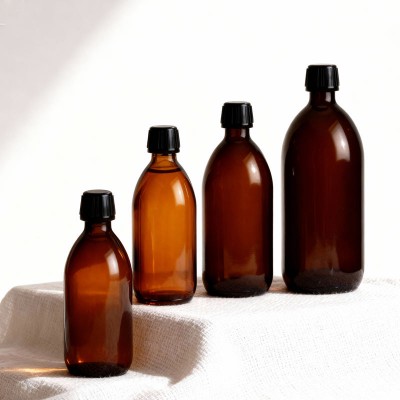 250ml Amber Syrup Bottle