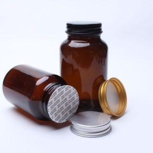 400ml アンバー広口ボトル