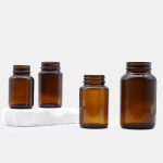 100ml Amber Wide Mouth Bottle