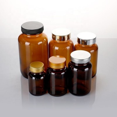 250ml Amber Wide Mouth Bottle