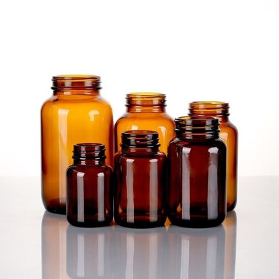 500ml Amber Wide Mouth Bottle