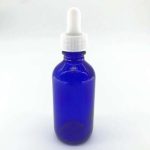 1/2oz Amber Boston Bottle with dropper cap