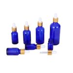 1/2oz Amber Boston Bottle with dropper cap