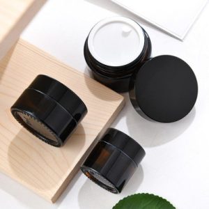 20ml Siyah Cam Kavanozlar