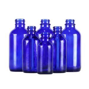 32oz Blaue Boston-Flasche mit Tropfverschluss