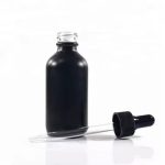 1/2oz Amber Boston Bottle with dropper cap