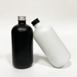 1/2oz Amber Boston Bottle with dropper cap