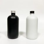 1/2oz Amber Boston Bottle with dropper cap