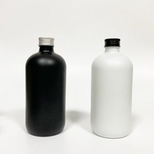 32oz Schwarze Boston-Flasche mit Tropfverschluss