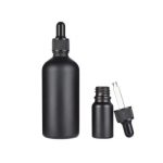1/2oz Amber Boston Bottle with dropper cap