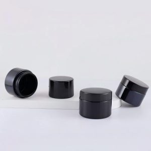 Frascos de vidro preto de 60 ml