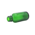1/2oz Amber Boston Bottle with dropper cap