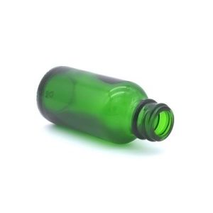 Bottiglia Boston verde da 8 oz con tappo contagocce