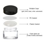 30ml Amber Glass Jars