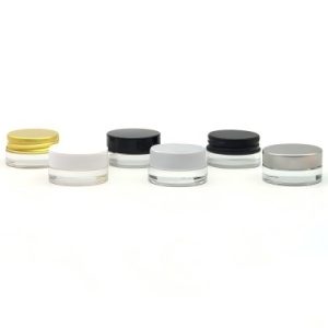 Tarros de cristal transparente de 5 ml