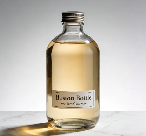 Bottiglie rotonde Boston da 2 oz: Dinamica dei fluidi e precisione delle guarnizioni(images 1)