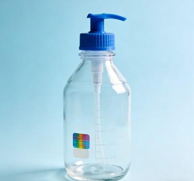 Sustainable Boston Round Glass Bottles for Premium Cosmetics（images 1）