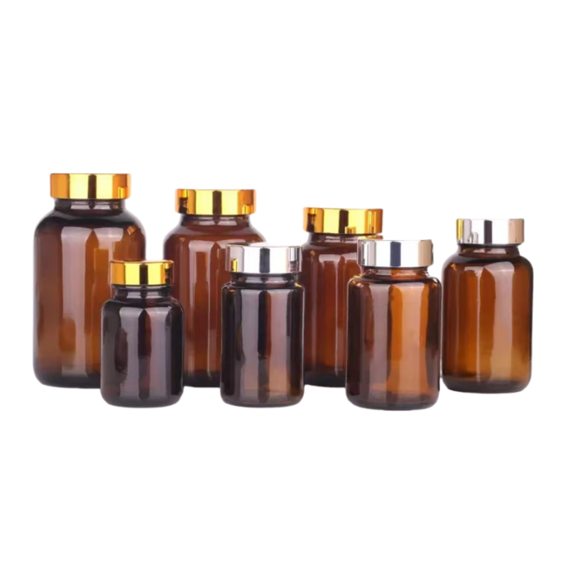 Wide Mouth Glass Bottle: Fix Residue & Tablet / Capsule Degradation Issues（images 1）