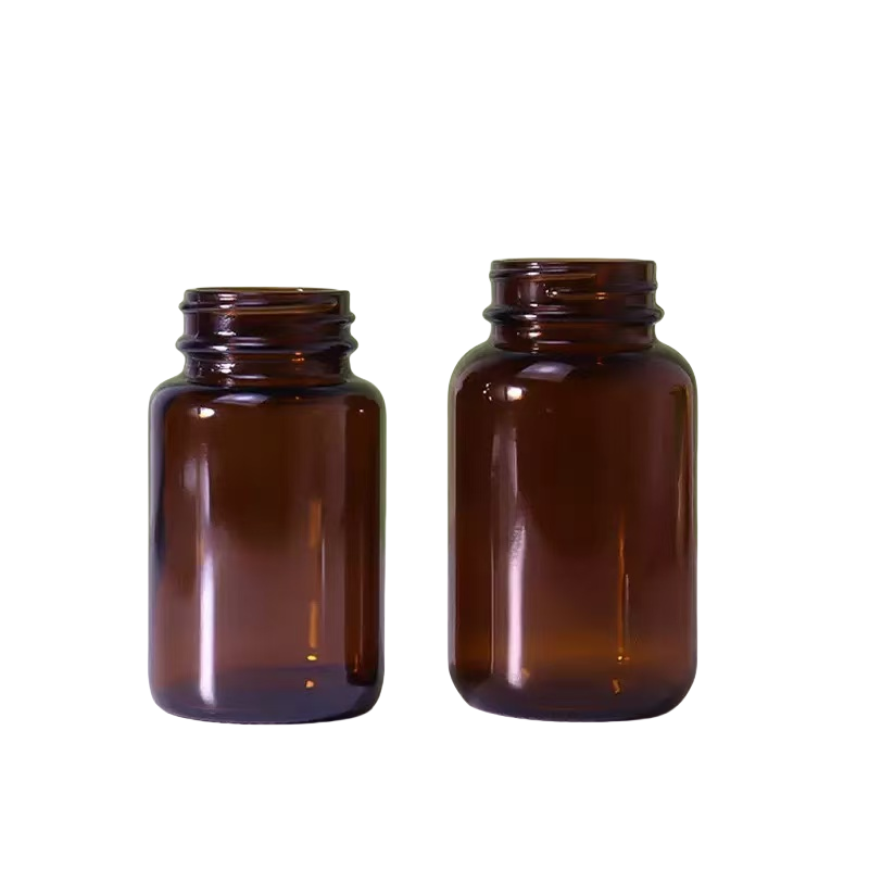 Wide Mouth Glass Bottle: Fix Residue & Tablet / Capsule Degradation Issues（images 3）
